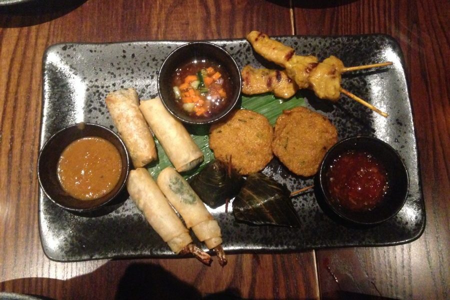The house platter at Siamais, Brindleyplace