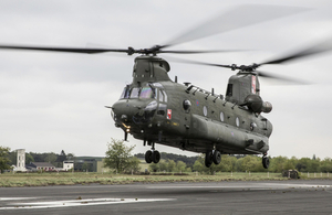 Chinook helicopter