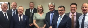 Helen Wathall, centre.