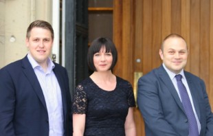 Luke Bishop (Barclays), Charlotte Perkins (Wilsons), Andy Tidmarsh (Barclays)