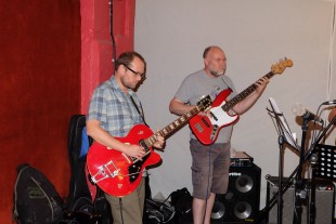 Gavin White from Fraser Brown and Dave Polson from Sheffield Hallam