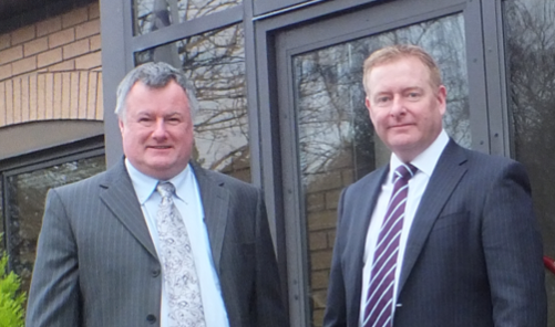 Steve Alder and Declan Cullen