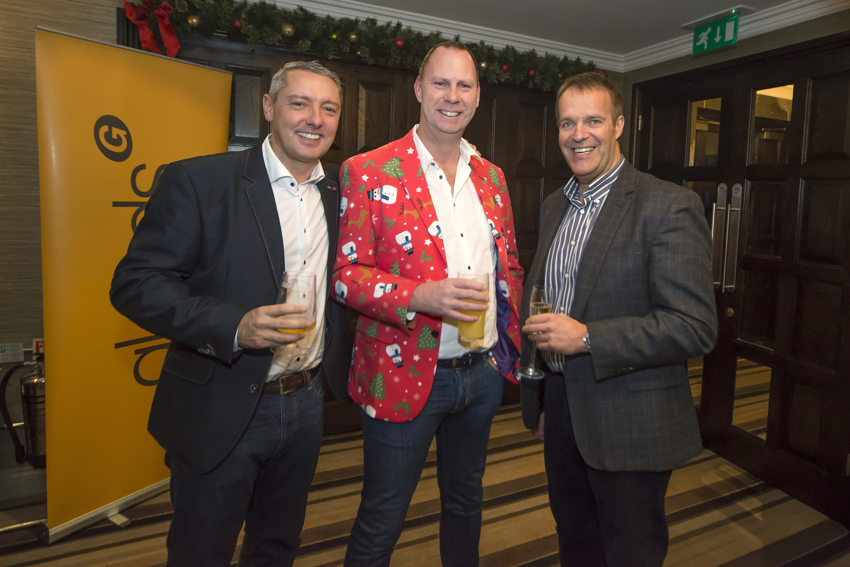 Jon Enever (Gleeds), Alan Hardy (The Nottinghamshire Golf & Country Club), Charles Fish (Sladen Estates)
