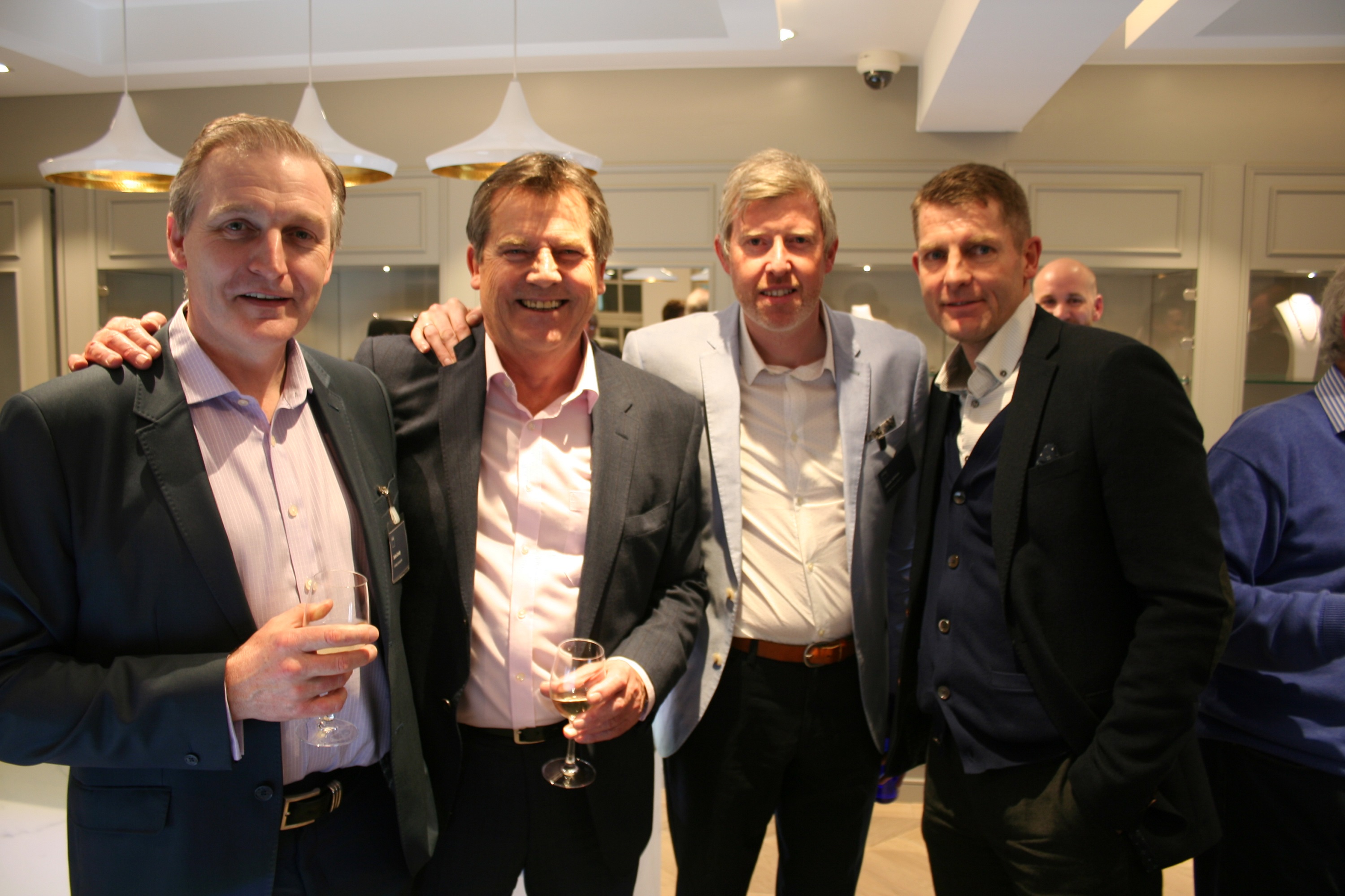 (L-R John Grady-J Coffey Construction; John Mitchell; Chris White-CPMG; Dean Austin