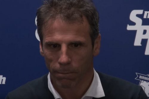 Gianfranco Zola announces his resignation as Birmingham City manager
