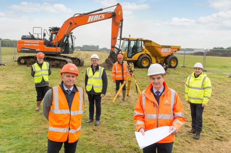 Construction begins on £20m facility for animal feed producer | TheBusinessDesk.com 